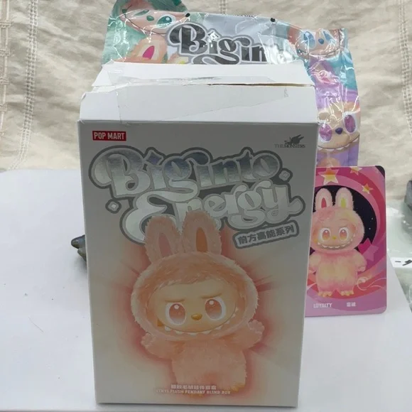 Verified Authentic POP MART The Monsters “LOYALTY” Pink and Yellow Labubu - Picture 8 of 11